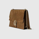 Dionysus Large Suede Shoulder Bag