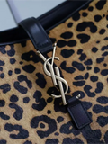 leopard print Bea shopping bag