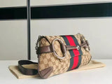 Horsebit chain handbag