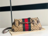 Horsebit chain handbag