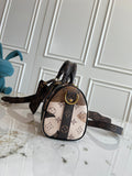 Artistic Graffiti Monogram Handbag Series