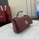 GG Milano Puffy Mini Top Handle Leather Bag