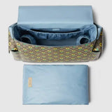 GG Supreme Sunflower Print Messenger Bag