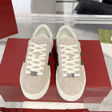 Women's Ace Series Oatmeal GG Suede Sneakers |798654 AADV9 9566