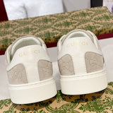 Women's Ace Series Oatmeal GG Suede Sneakers |798654 AADV9 9566