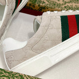 Women's Ace Series Oatmeal GG Suede Sneakers |798654 AADV9 9566