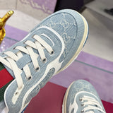 Re-Web Series Couple's Sneakers (Women's) Blue GG Denim |838831 FAEVU 4645