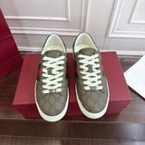 Women's Ace Series Ebony GG Supreme Canvas Web Strap Sneakers |760774 FACMZ 9746