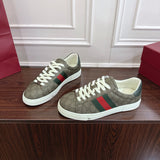 Women's Ace Series Ebony GG Supreme Canvas Web Strap Sneakers |760774 FACMZ 9746