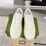 G75 Series Men's White Suede Sneakers| 791742 AADM0 9110