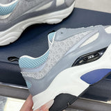 B22  White Blue Sneaker(Men's) |3SN231YXX_H865