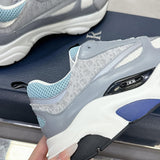 B22  White Blue Sneaker(Men's) |3SN231YXX_H865