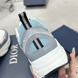 B22  White Blue Sneaker(Men's) |3SN231YXX_H865