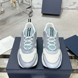 B22  White Blue Sneaker(Women's) |3SN231YXX_H865