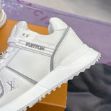 Couple's Run Away Maxi Sneakers (Women's) Smooth White Calf Leather| 1AHSRL