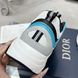 B22 White Light Blue Men's Sneakers |3SN231YKA H560