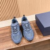 B44 Blade Men's Blue Technical Mesh and Microfiber Sneakers |3SN306ZZY