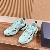 B44 Blade Men's Sneakers Gradient Green Mesh Fabric with Gradient Green Technical Fabric |3SN306ZEG_H694