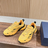 B44 Blade Men's Sneakers Yellow Technical Mesh Fabric with Technical Material |3SN306ZZY_H291