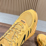 B44 Blade Men's Sneakers Yellow Technical Mesh Fabric with Technical Material |3SN306ZZY_H291