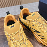 B44 Blade Men's Sneakers Yellow Technical Mesh Fabric with Technical Material |3SN306ZZY_H291