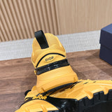 B44 Blade Men's Sneakers Yellow Technical Mesh Fabric with Technical Material |3SN306ZZY_H291