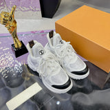 Women's Archlight Sneakers White & Black Rhinestone Special Edition / Starry Sequins Style |1AICTR