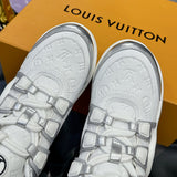 Women's Archlight Sneakers White/Silver Technical Fabric and Leather Combination| 1ABVFL