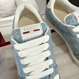 Women's Screener Series Blue Denim Jacquard Sneakers |577684-2KQ40-4467