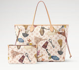 Monogram Canvas Neverfull GM Handbag in a blend of linen and coated canvas| 29449