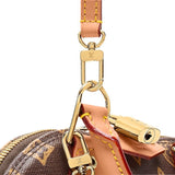 Alma Trunk BB Handbag, Black + Orange Monogram Canvas|M28105