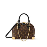 Trunk Collection: BB Monogram-coated canvas with black calfskin trim| M26084