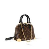 Trunk Collection: BB Monogram-coated canvas with black calfskin trim| M26084
