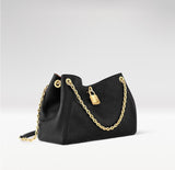 Anytime PM Handbag in Black Monogram Empreinte Embossed Leather |M14414