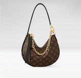 Cookie BB Handbag in Brown Monogram-Printed Canvas |M15056