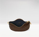 Cookie BB Handbag in Brown Monogram-Printed Canvas |M15056