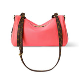 Express PM Handbag in Bright Pink Grained Calfskin |M29092