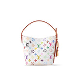 All In BB Handbag in White Multicolor Monogram Coated Canvas |M13089