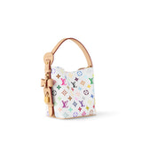 All In BB Handbag in White Multicolor Monogram Coated Canvas |M13089