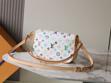 Diane PM Handbag in Monogram Multicolore Coated Canvas |M27866