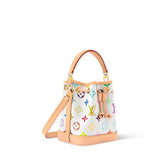 Nano Noé Handbag in Monogram Multicolore Coated Canvas |M27493
