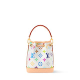 Nano Noé Handbag in Monogram Multicolore Coated Canvas |M27493
