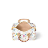 Speedy Bandoulière 25 Handbag in Monogram Multicolore White Canvas M13085