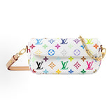 Monogram Multicolore Chain Bag in White Canvas |M27492