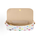 Monogram Multicolore Chain Bag in White Canvas |M27492