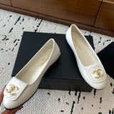 Women's Off-White Diamond-Quilted Sheepskin Loafers |G36646 X01000 0P193