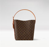 All In GM Monogram Canvas Brown Bucket Bag |M12926