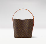All In GM Monogram Canvas Brown Bucket Bag |M12926