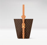 All In GM Monogram Canvas Brown Bucket Bag |M12926