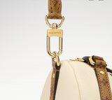 Express PM Small Handbag in Vanilla Soft Calfskin |M29392